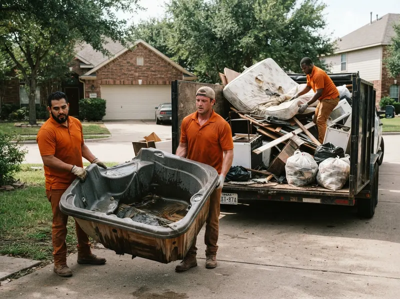 Hot Tub Removal & Breakdown in McKinney, TX