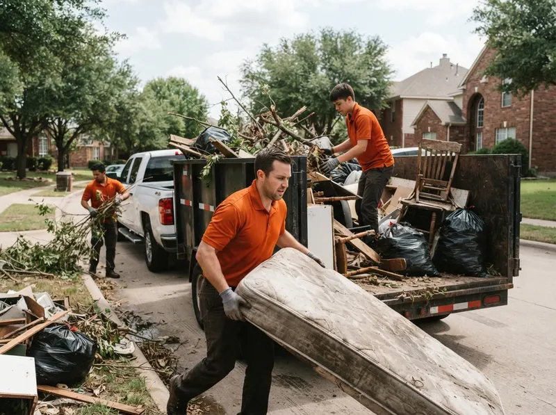 Yard Waste & Outdoor Storm Debris Pick-Up in McKinney, TX